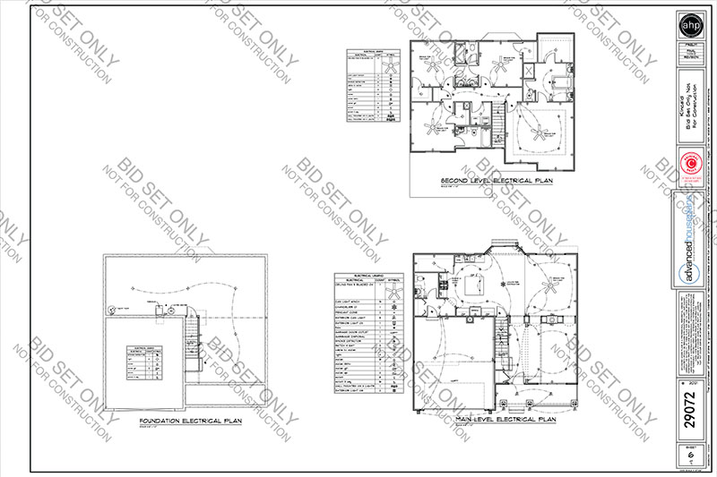 AHP Bid Set Cover Sheet